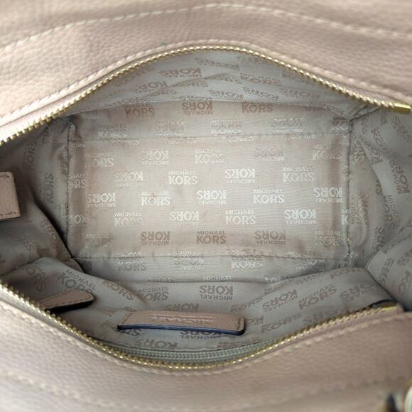 Pre-loved Michael Kors Selby Pebbled Leather Satchel Bag - Picture 5 of 6